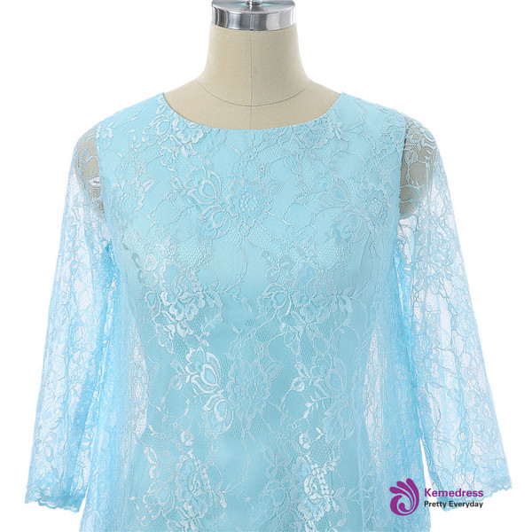 Sheath Knee Length With Jacket Chiffon Lace Groom Short Mother Dresses For Wedding