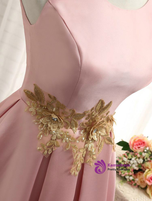 Cheap 2017 Homecoming Dresses A-line Short Prom Dress Appliques