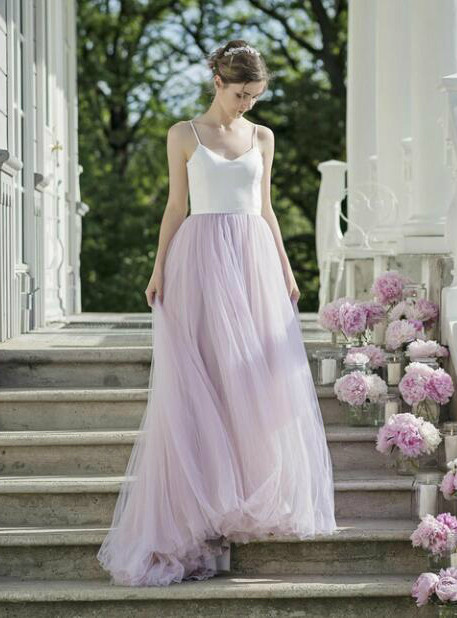 Women's Sexy V Neck Spaghetti Strap A line Wedding Dresses Bridal