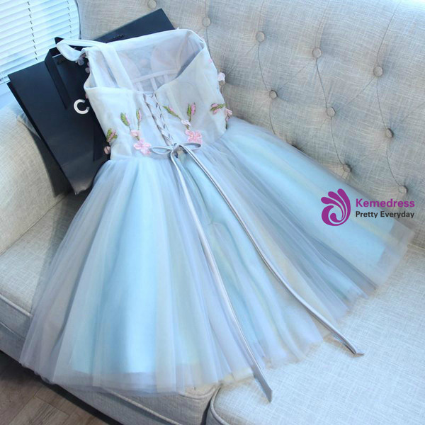 One Shoulder Short/Mini Prom Dress Juniors Homecoming Dresses
