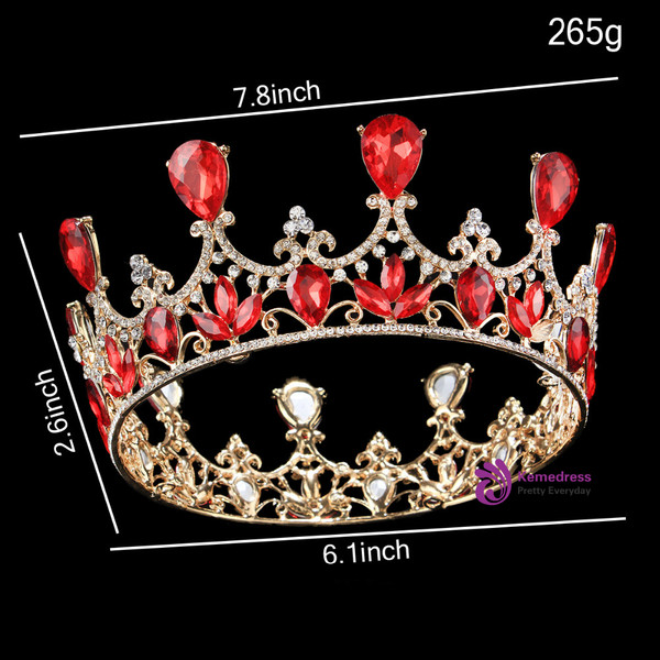 2017 Bride Wedding Accessories Hair Tiaras Crystal