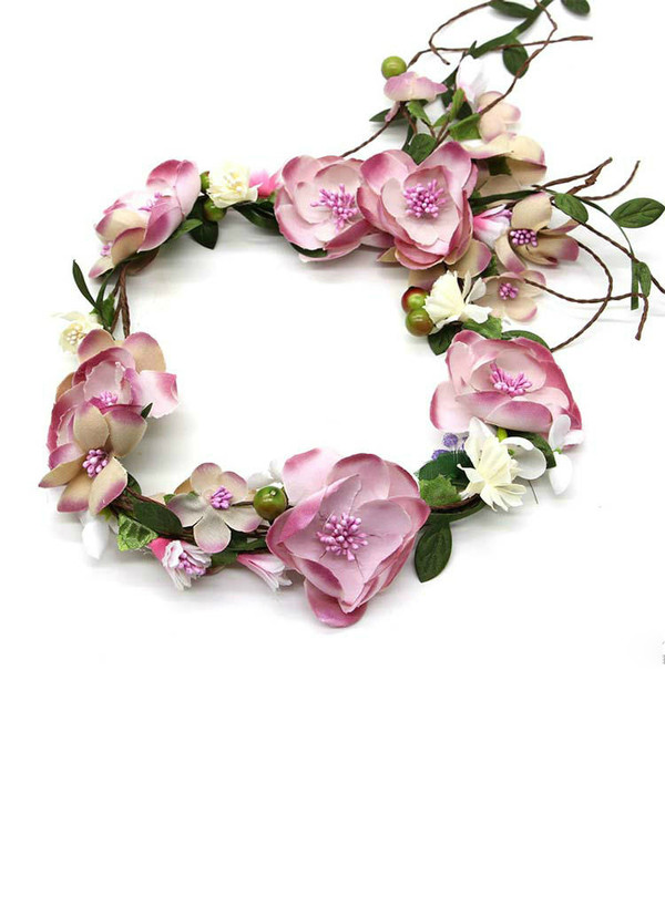 Bohemia Style Rose Flower Vine Wedding Seaside Holiday Party