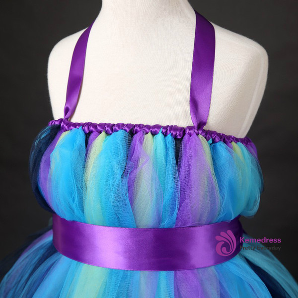 Girl Halloween Costume For Kids Wedding Birthday Photograph Party Elegant Tulle