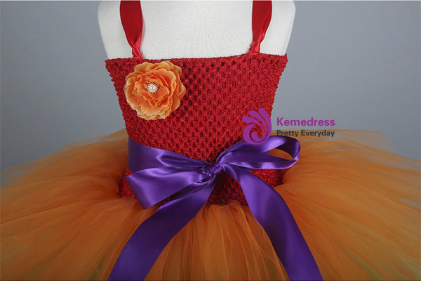 Pink Layer Cake Tulle Princess Flower Girl Dresses Children Wedding Ball Gowns