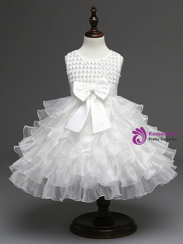 Princess Dress Baby Girls Christening Dresses Newborn Baptism Dress