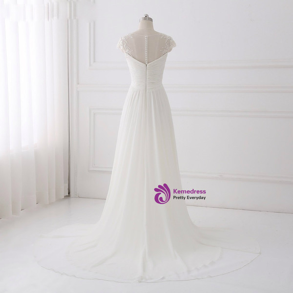 Simple Bohemian Wedding Dresses 2018 Wedding Dress Chiffon