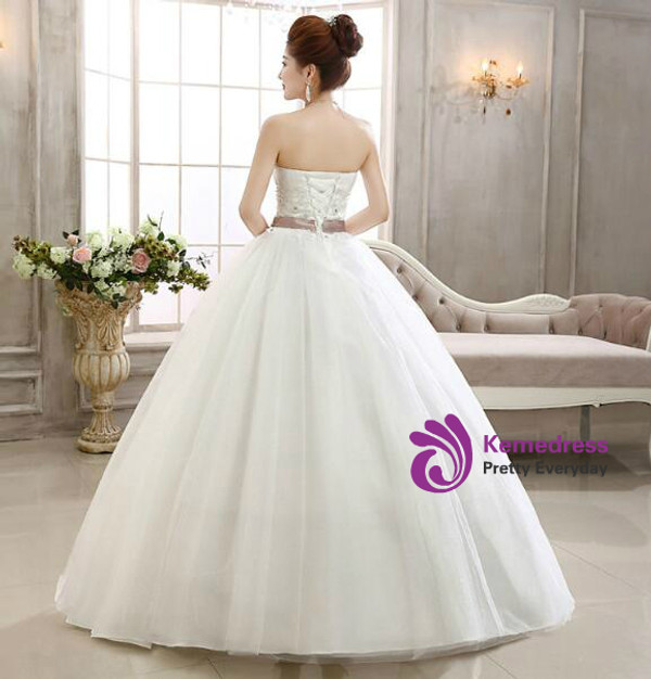 In Stock:Ship in 48 hours High Waist Pregnant Wedding Dress