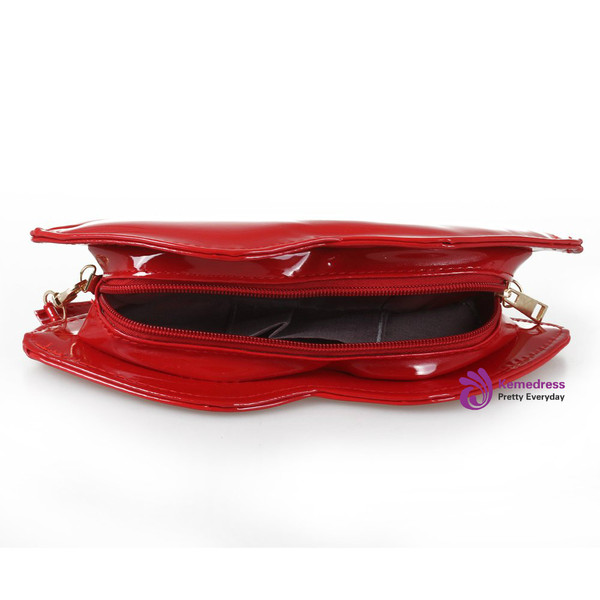 Fashion Women Leather Handbag Cartoon Messenger Bag