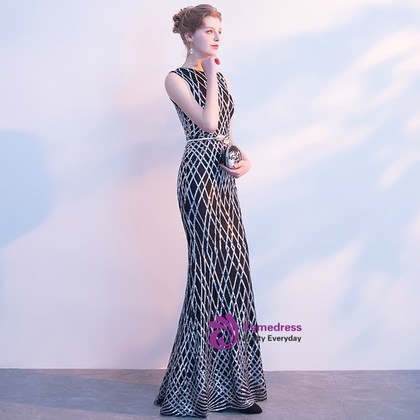 In Stock:Ship in 48 hours Mermaid Floor Length Prom Dress