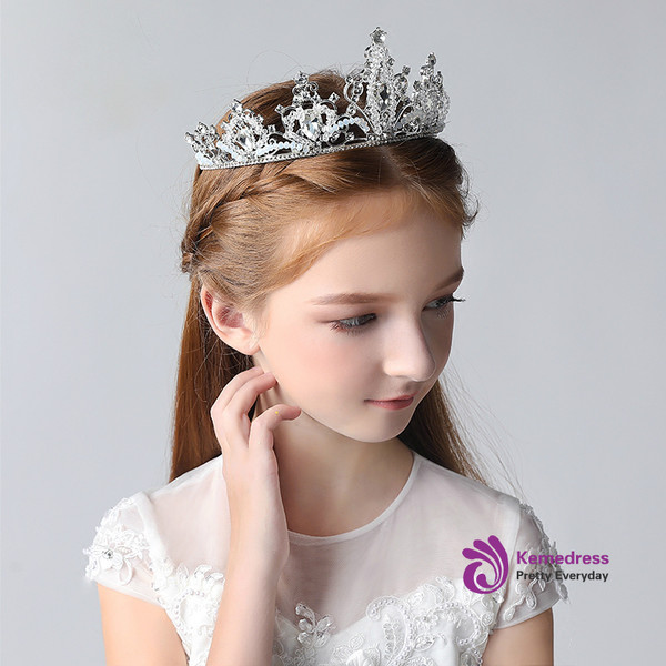 Children's Crown Tiara Princess Frozen Girls Crown Crystal