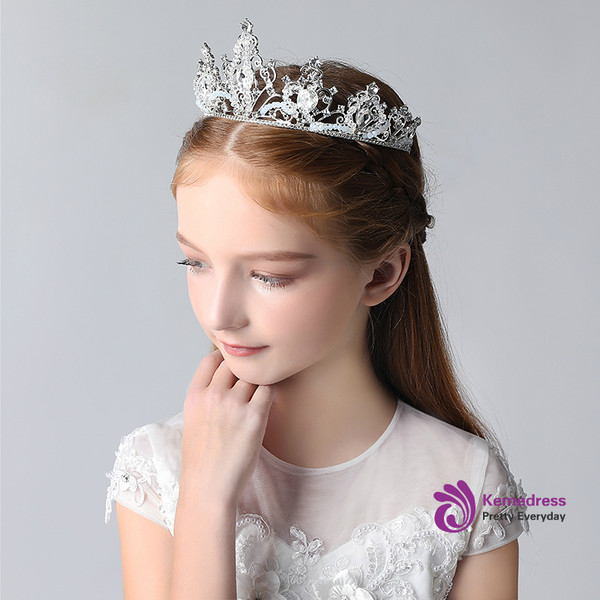 Children's Crown Tiara Princess Frozen Girls Crown Crystal