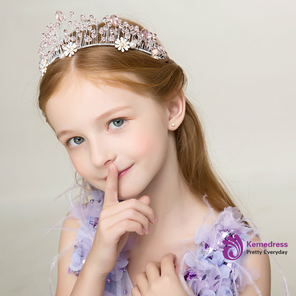 Children's Tiara Princess Tiara Garland Girl Crown Hairband