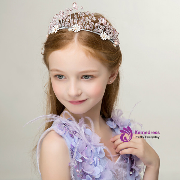 Children's Tiara Princess Tiara Garland Girl Crown Hairband