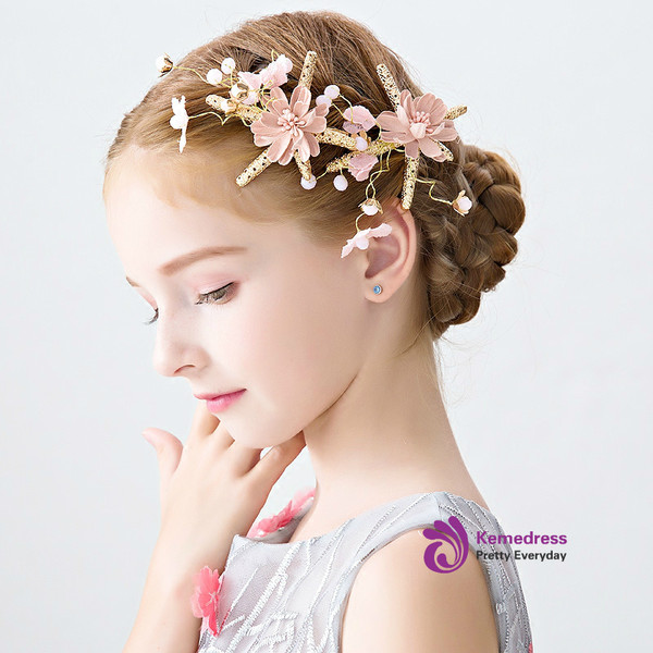Children's Clip Flower Girl Accessories Princess Hair Accessories