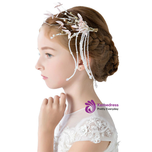 Children's Tiara Princess Crown 1 Piece Hair Accessories Clip