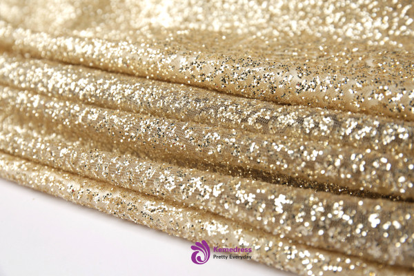 In Stock:Ship in 48 hours God Off The Shoulder Sequins Prom Dress