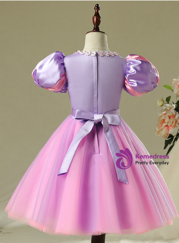 In Stock:Ship in 48 Hours Short Frozen Dress Summer Fairy Tale Children