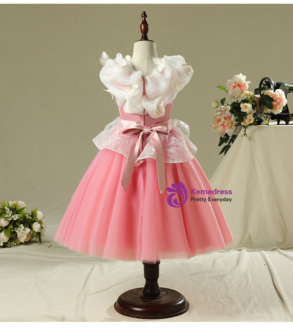 In Stock:Ship in 48 Hours Short Pink Tulle Princess Ai Luo skirt