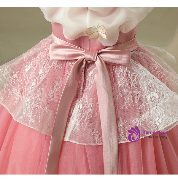 In Stock:Ship in 48 Hours Short Pink Tulle Princess Ai Luo skirt