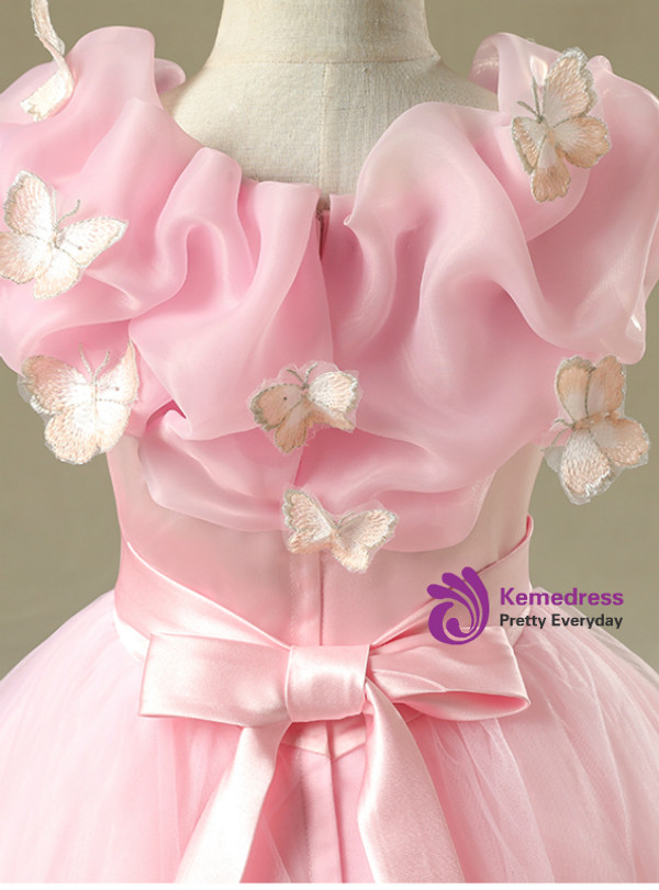In Stock:Ship in 48 Hours Short Pink Tulle Cinderella dress Frozen