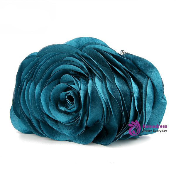 Flower Bride Bag Purse Party Handbag Wedding Clutch
