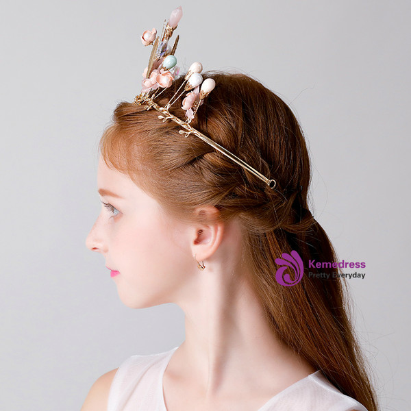 Children's Hair Accessories Clip Jewelry Princess Crown