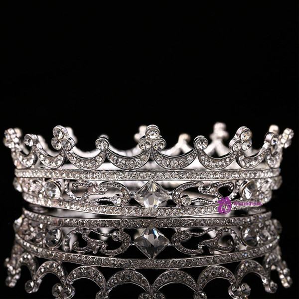 The Girl Princess Crown Headdress Crystal Tiaras