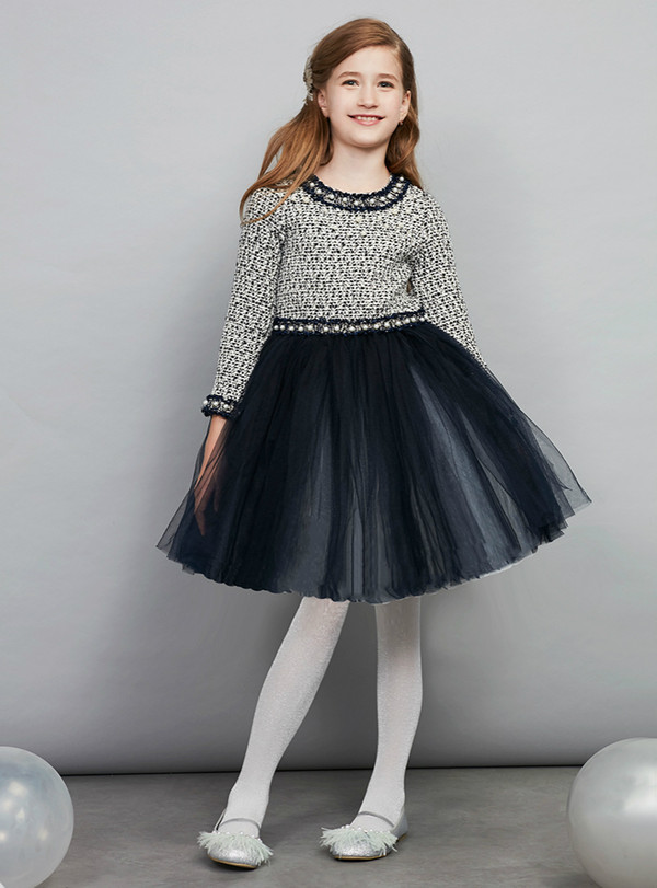 In Stock:Ship in 48 Hours Ready To Ship Long Sleeve Girl Princess Skirt