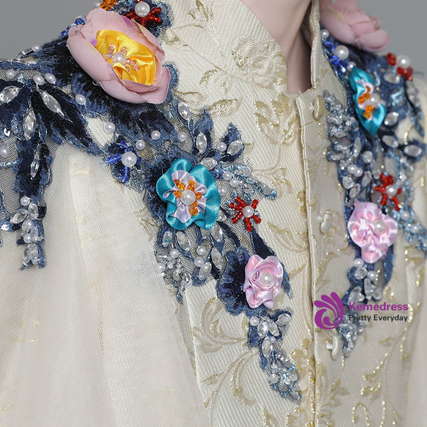 Shop 2019 Long & Short In Stock:Ship in 48 Hours Ready To Ship Girls' Dress And Children's Suit Appliques Flower Girl   With Factory Price From Kemedress