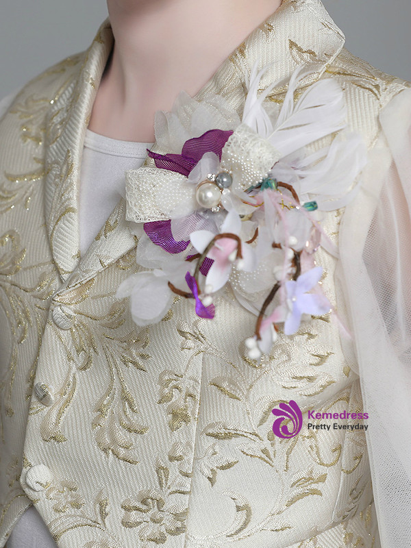 Shop 2019 Long & Short In Stock:Ship in 48 Hours Gold Two Piece Sequins Suits Girl Clother With Factory Price From Kemedress