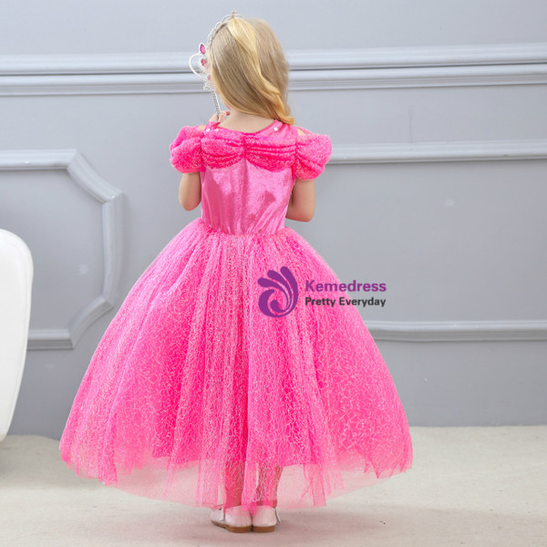 Shop 2019 Long & Short In Stock:Ship in 48 Hours Fuchsia Tulle Cinderella Dress With Butterfly With Factory Price From Kemedress
