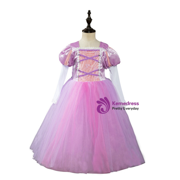 Shop 2019 Long & Short In Stock:Ship in 48 Hours Light Purple Tulle Knee Length Princess Dress With Factory Price From Kemedress