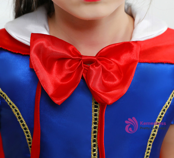 Shop 2019 Long & Short In Stock:Ship in 48 Hours Yellow Tulle Short Sleeve Snow White Princess Dress  With Factory Price From Kemedress