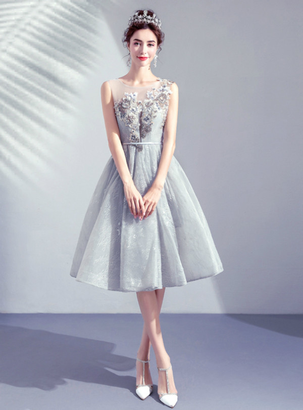 Shop 2019 Long & Short In Stock:Ship in 48 Hours Short Lace Appliques Homecoming Dress With Factory Price From Kemedress