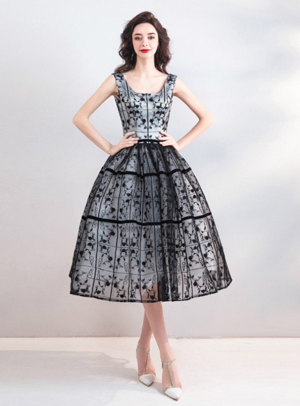 Shop 2019 Long & Short In Stock:Ship in 48 Hours Black Lace Straps Homecoming Dress With Factory Price From Kemedress