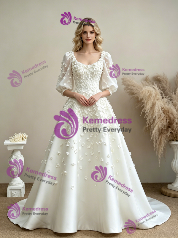 White Mermaid Tulle Off the Shoulder Pleats Wedding Dress