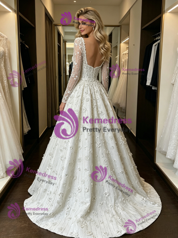 White Mermaid Tulle Off the Shoulder Pleats Wedding Dress