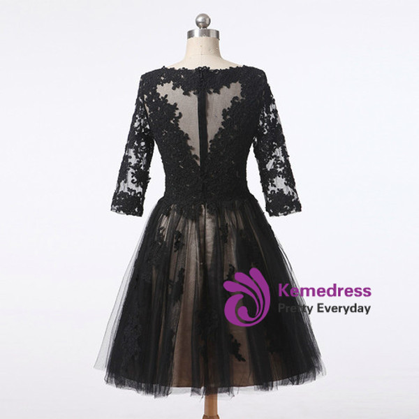 Prom Dress Lace Appliques Women Formal Party Gowns