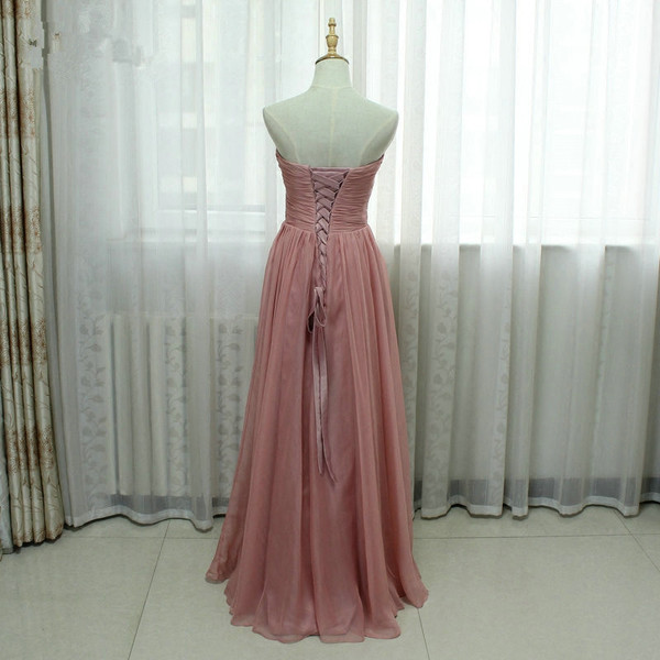 Real Photo Bridesmaid Dresses Long Detachable Crystals Belt robe