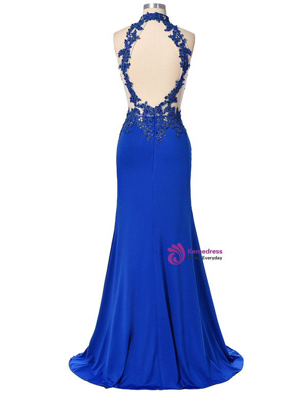 Sexy Backless Women Party Dress Evening Long Sequin Mermaid Prom Dresses