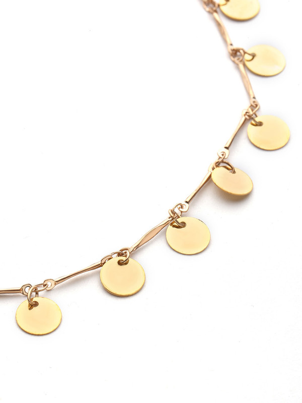 Sequin Embellished Chain Choker