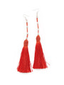 Long Tassel Drop Earrings