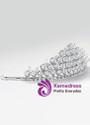 In Stock Stunning Rhinestones & Alloy & Man-made Pearl Tiara For Your Fabulous Wedding Dress