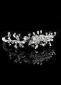 In Stock Exquisite Alloy Wedding Tiara With Rhinestones