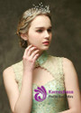 In Stock Fine Alloy Wedding Tiara With Pearls & Rhinestones