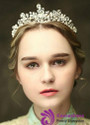 In Stock Pretty Alloy Wedding Tiara With Rhinestones