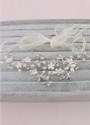 In Stock Attractive Alloy Wedding Hair Jewelry With Rhinestones & Pearls