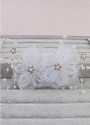 In Stock Chic Netting Hair Ornaments With Rhinestones & Pearls