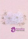 In Stock Chic Netting Hair Ornaments With Rhinestones & Pearls