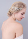 Junoesque Alloy Wedding Hair Jewelry With Rhinestones